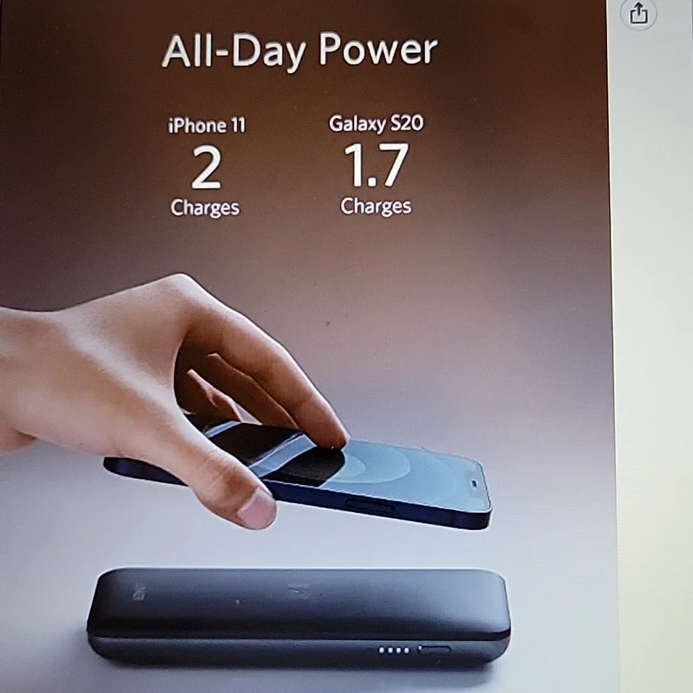 ANKER Power Wave Go multi device wireless charging station MFi 3 in 1 stand New